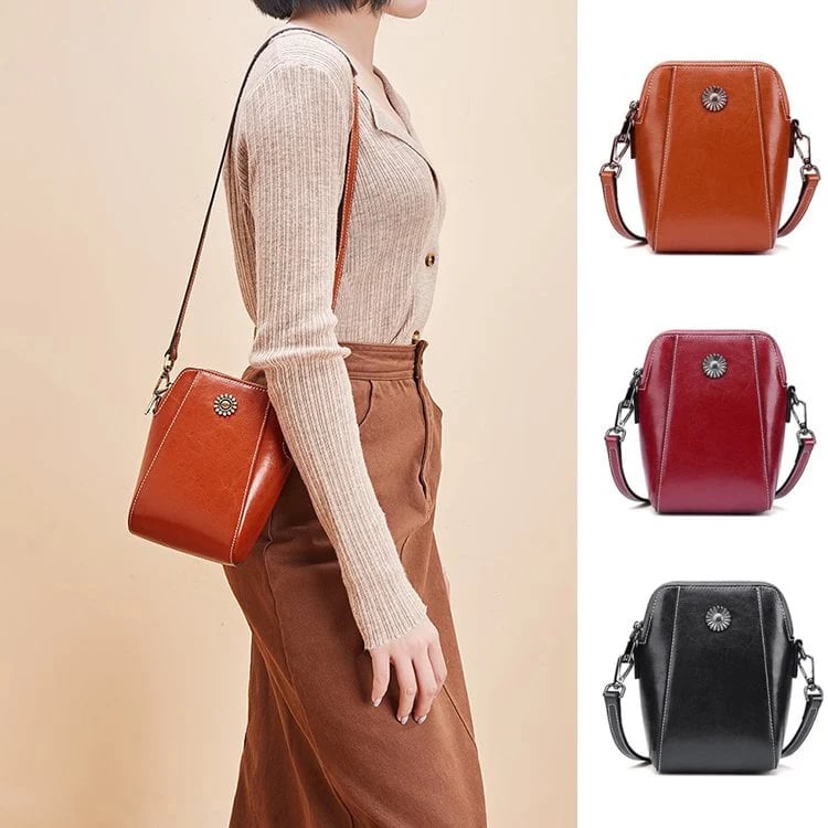 🔥Promotion 49% Off-RETRO All-match vertical cellphone bag👜