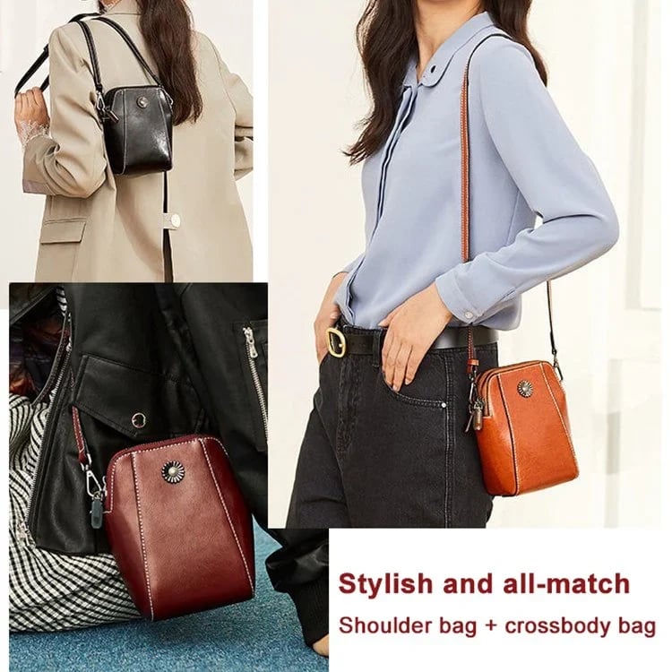 🔥Promotion 49% Off-RETRO All-match vertical cellphone bag👜