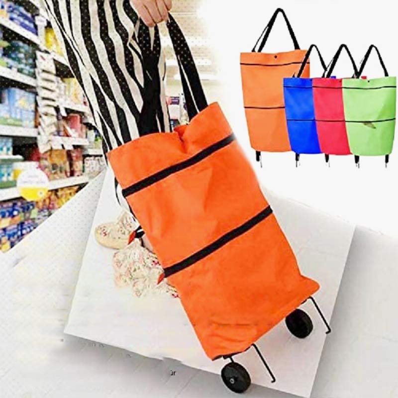 LargeCapacity Expandable Foldable Trolley Bag