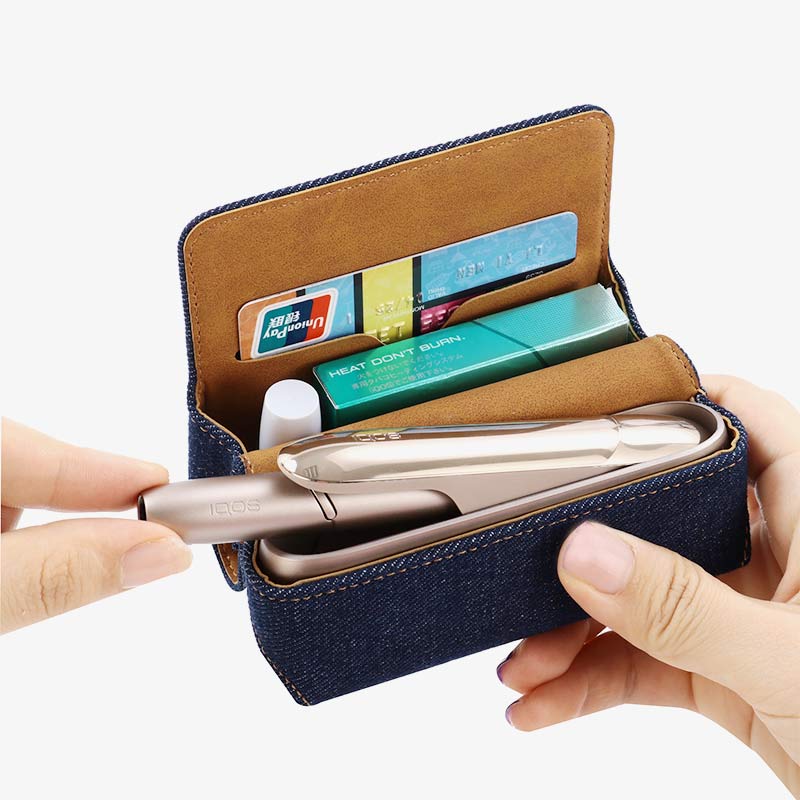 Small Storage Pouch Bag PU Leather Wallet with Cartridge Slot