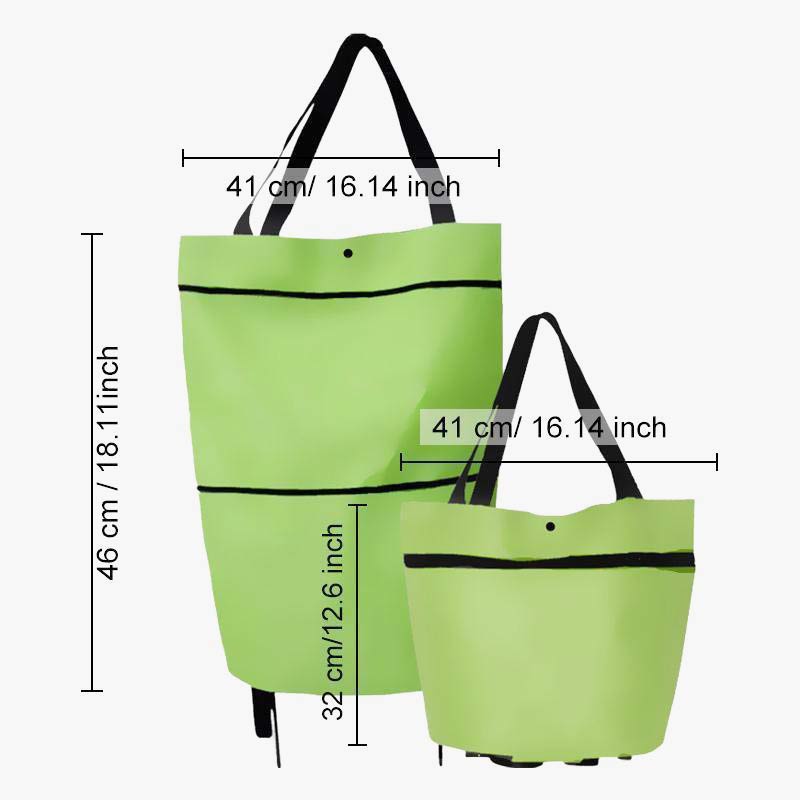 LargeCapacity Expandable Foldable Trolley Bag