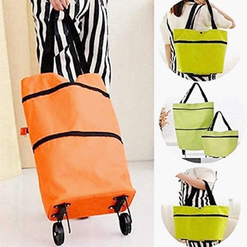 LargeCapacity Expandable Foldable Trolley Bag