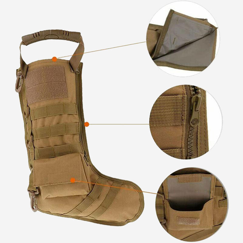 Tactical Christmas Stocking Bag Storage Bag