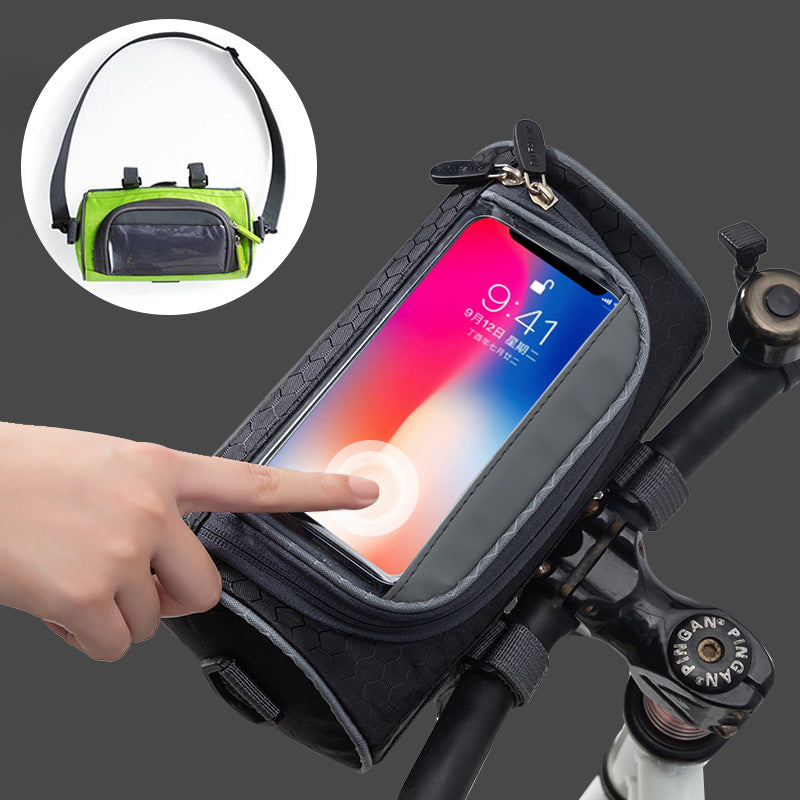 Waterproof LargeCapacity Multifunctional Touch Screen Riding Bag Storage Bag