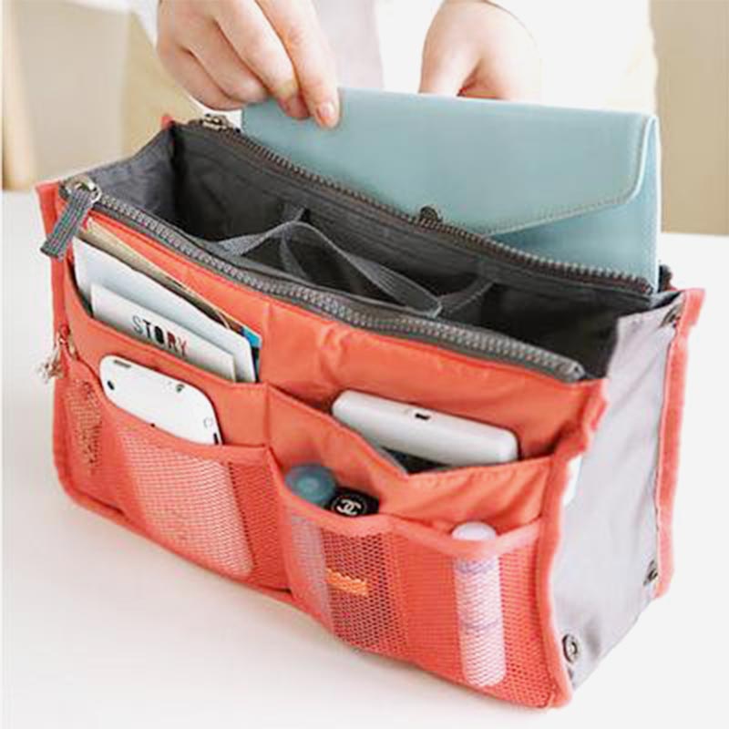 Large Capacity Expandable Travel Cosmetic Storage Bag Portable Makeup Bag